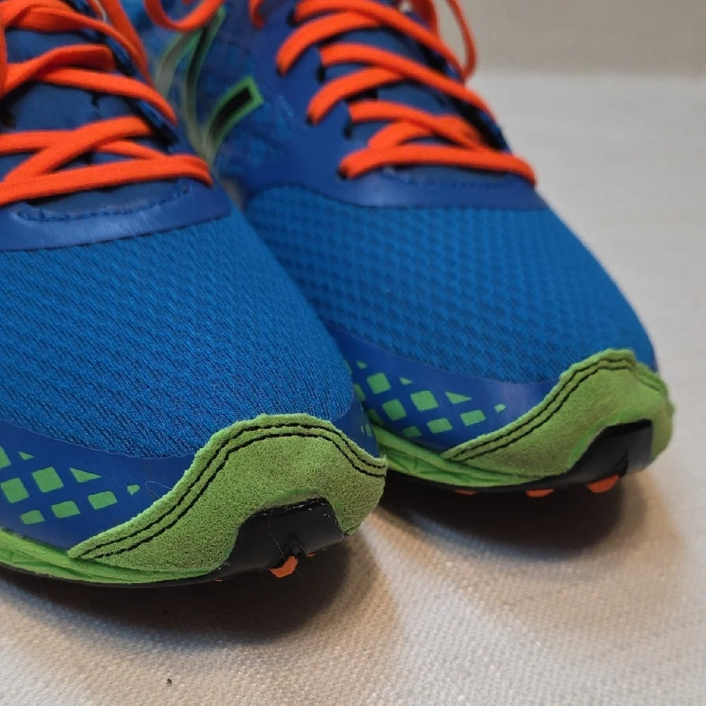 New Balance XC900 Cross Country Racing Shoes Blue Green Orange Men's 12 Running